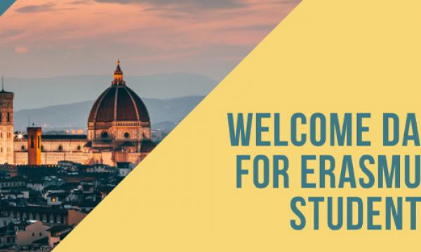 Welcome day for erasmus students