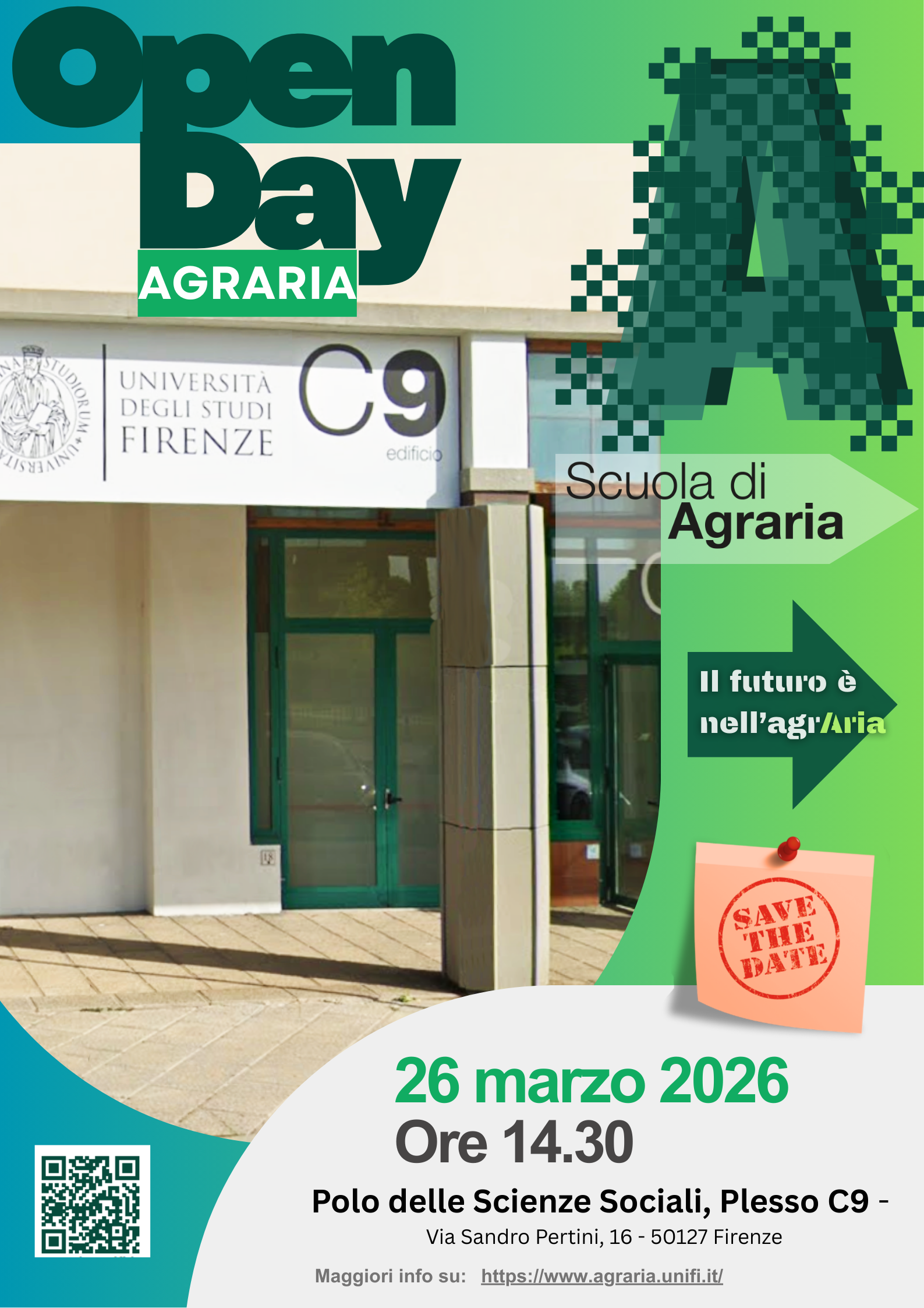 LOCANDINA OPEN DAY AGRARIA 2026
